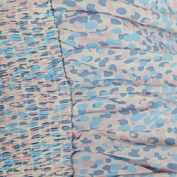 AQUA - Ruched babydoll tank top - Picture 4 of 4